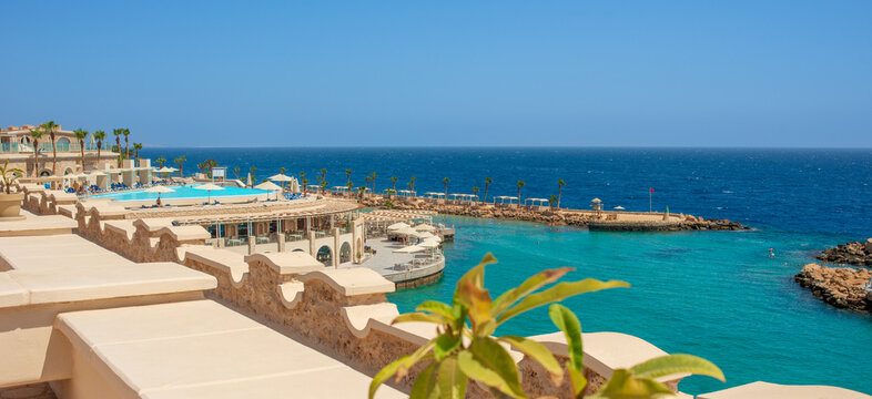beautiful views of sunny egypt sahl hasheesh hurghada for background