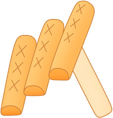 Yut Sticks, Korean Traditional Game, 윷놀이, 윷막대기, Traditional Korean Toy, Folk Game, 윷놀이 막대