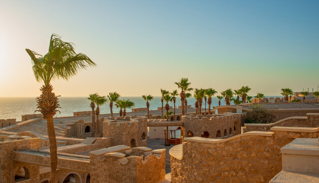 beautiful views of sunny egypt sahl hasheesh hurghada for background