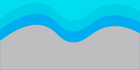 abstract design featuring layered blue wave shapes against a gray background. A contemporaryPerfect for modern graphic projects emphasizing simplicity,