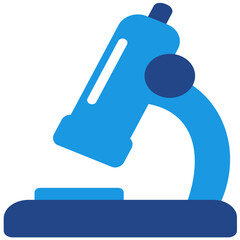Microscope icon is a fundamental tool in scientific research for new discoveries and in education to observe cells, fungi, micro bacteria etc.