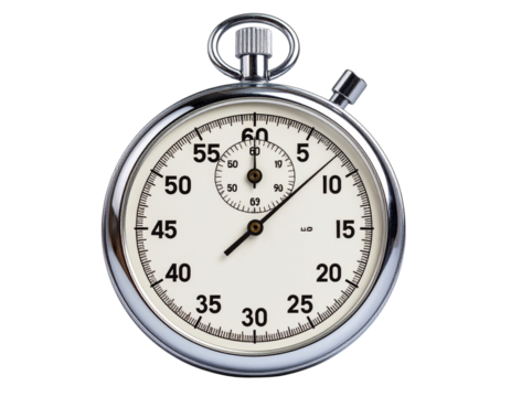  “Vintage Sports Stopwatch with Shadow, Isolated PNG”.