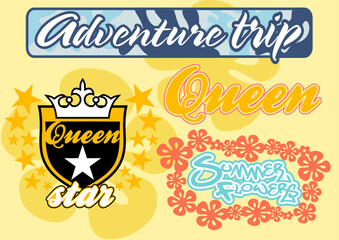 Urban Streetwear and T-Shirt Graphic Vector Collection , grunge, collage-style vector graphics inspired by streetwear, music culture (hip-hop, soul), and skateboarding. They are all ideal for T-shirt 