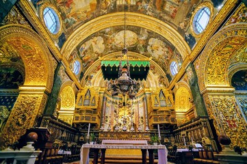 Obraz premium マルタ島バレッタの風景