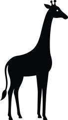 Jungle Animal Silhouette Bundle, Lion, Elephant, Giraffe, Monkey, Zebra, and Wildlife Vector Set