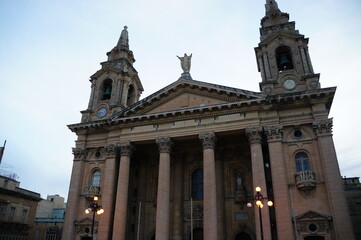 Fototapeta premium マルタ島バレッタの風景