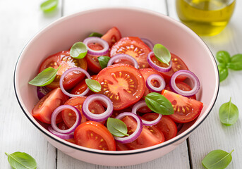 tomato and mozzarella salad