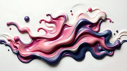Rdd and white abstract background 