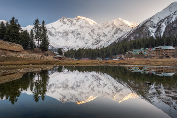 Alpine Reflection at Sunrise