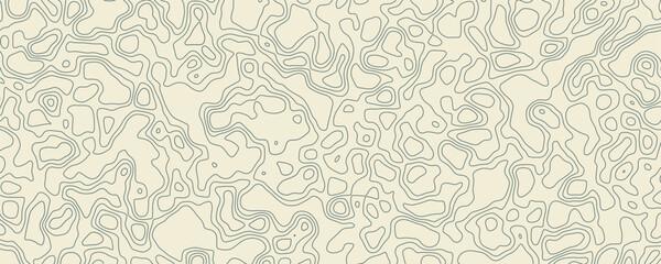 Abstract contour lines creating a textured pattern on a light background