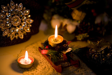 Year-end party, Cake, Candles, Party photo (4)