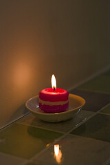 Winter, year-end, Christmas, Candles