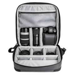 Naklejka premium leather armchair isolated on white background