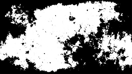 Fototapeta premium Grunge Texture Border with Dust and Ink Splatter for Vintage Overlay and Photo Masking