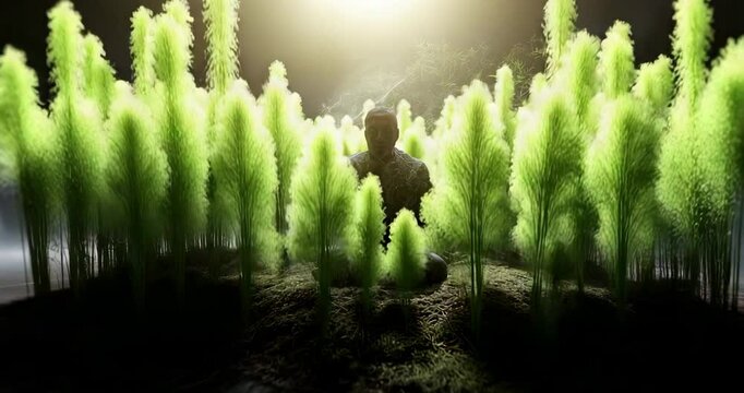 Time-lapse Forest Grows Instantly