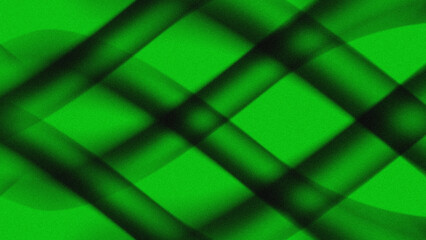 Bright green abstract background with a pattern of dark diagonal lines that cross each other to form squares and parallelograms. There is a fine grain effect and a slight blur to the lines.