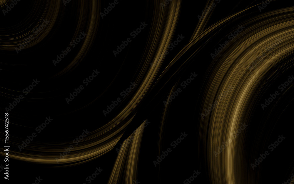 Leinwandbilder abstract black and gold are light with white the gradient is the surface with templates metal textur