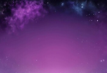 Fototapeta premium Purple Nebula Space Background Cosmic Dust and Starscape