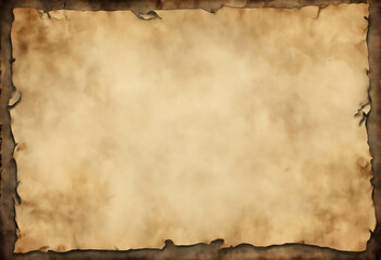 Aged Parchment Paper Texture Antique Background for Design Projects