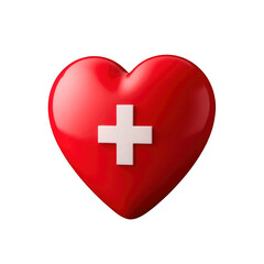 heart with plus with transparent background PNG and JPEG image	