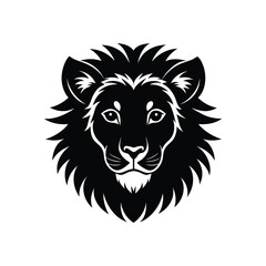 lion vector illustration  on white background