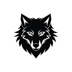 vector illustration of a lion head on white background