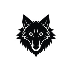vector illustration of a wolf
