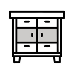 Abstract geometric shapes resembling eyes in grayscale and black