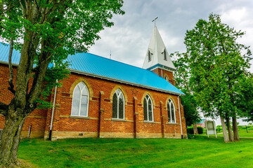 Experience the beauty and tradition of Mary of the Immaculate Conception Church in Alliston, a...