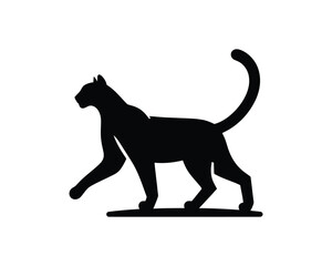 cougar icon logo for creative identity