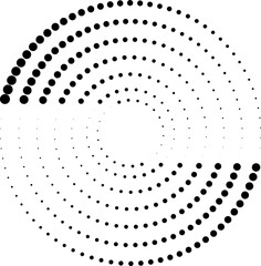 Dot Circle Decoration Design