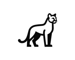 Vector cougar design perfect for brand identity