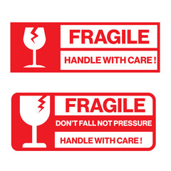 fragile label