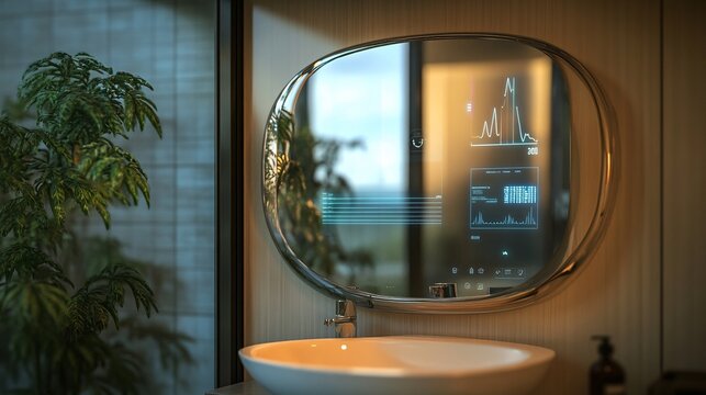 AI-Powered Smart Mirror with Health Tracking System for Personal Wellness Monitoring