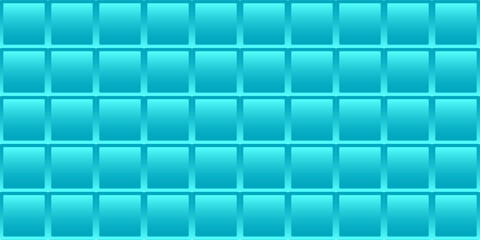 Seamless vector geometric pattern. Modern thin rectangle squares texture. Light blue background EPS 10