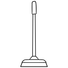 mop housekeeping icon vector