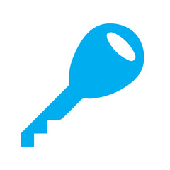 motorbike key colored icon