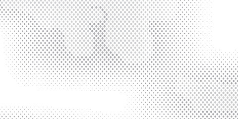 Black and white halftone dotted background,  spotted pattern, gradient background, Abstract geometric background gradient, Modern pattern design. Technology geometric style vector illustration.