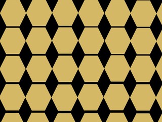 Gold Hexagon pattern for ceramic,book cover,stationery design,packaging,or other