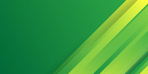Abstract green nature gradient color oblique lines.  Light stripes minimal contemporary wallpaper background. Memphis Diagonal Lines.ideal for banner, header, cover, billboard, brochure, social media.
