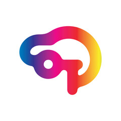 Brain Logo Vector Art  Icons  and Graphics
