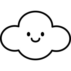 Summer Outline Illustration