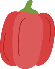 cute flat vegetable clipart