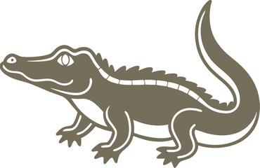 Crocodile Vector Illustration
