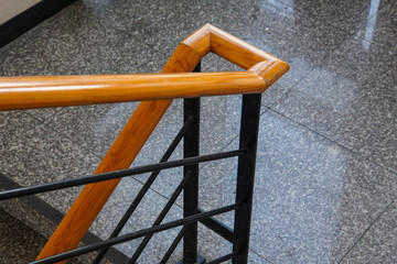 Black and yellow striped safety barriers provide clear delineation beside a road with a visible...