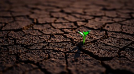 green leaf on the ground