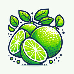 lime illustraion 