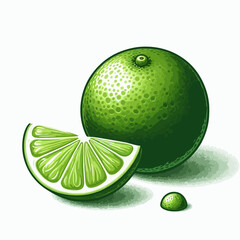 lime illustraion 