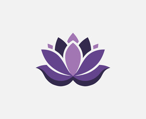 Elegant Purple Lotus Flower