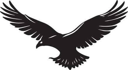 Fototapeta premium eagle silhouette